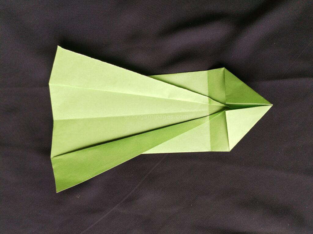Headhunter Paper Airplane Step: 4a