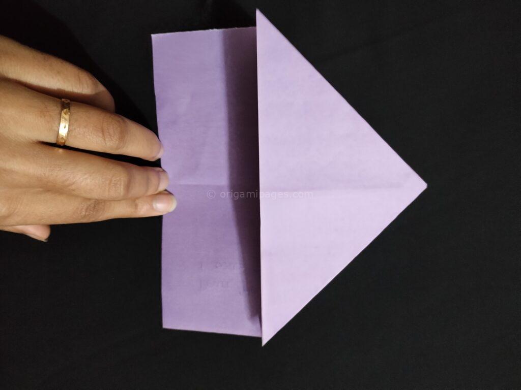Swashbuckler paper airplane step:5b