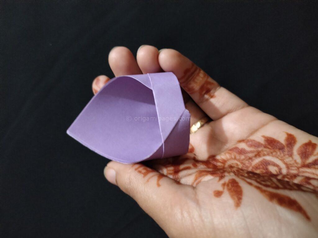 Origami Circular Glider Step: 5 or Complete circular plane