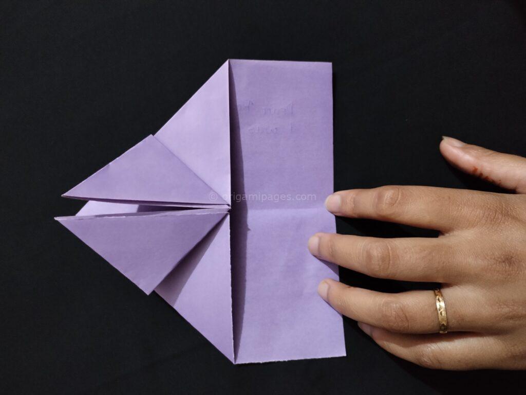 Swashbuckler paper airplane step:6