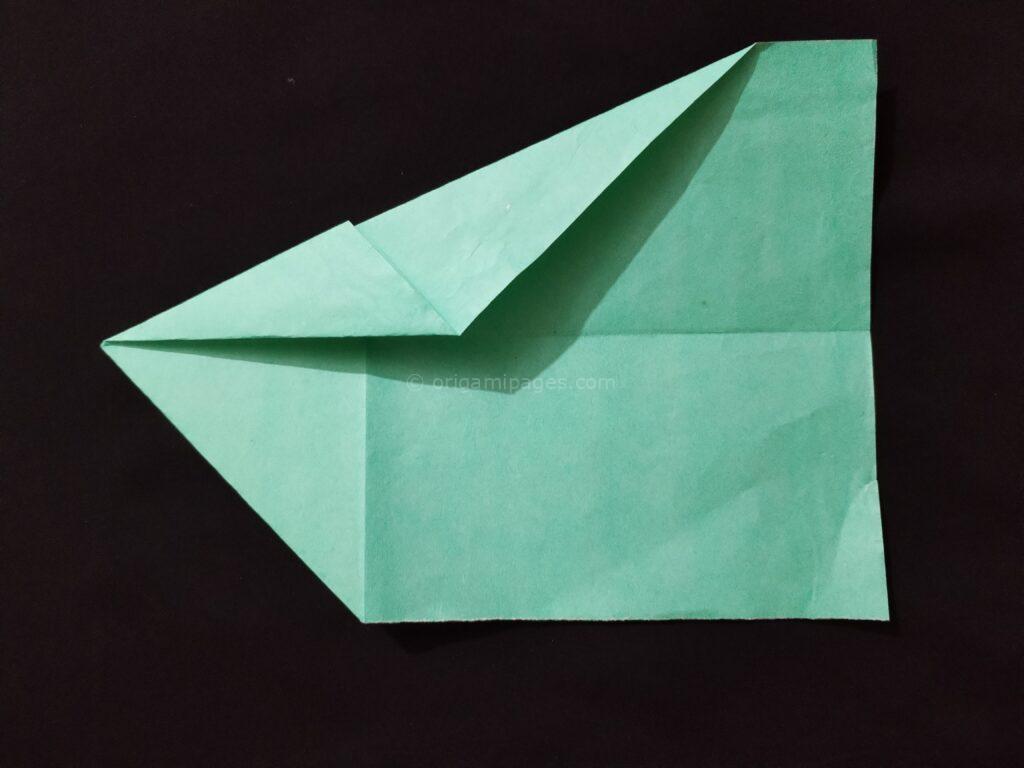 Infinity Arrow Paper Airplane Step: 3c