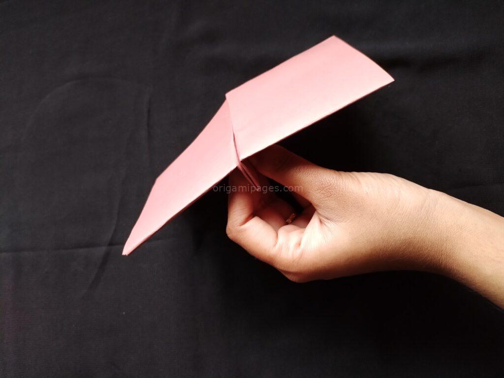 Spy Plane Paper Airplane Step: 4b