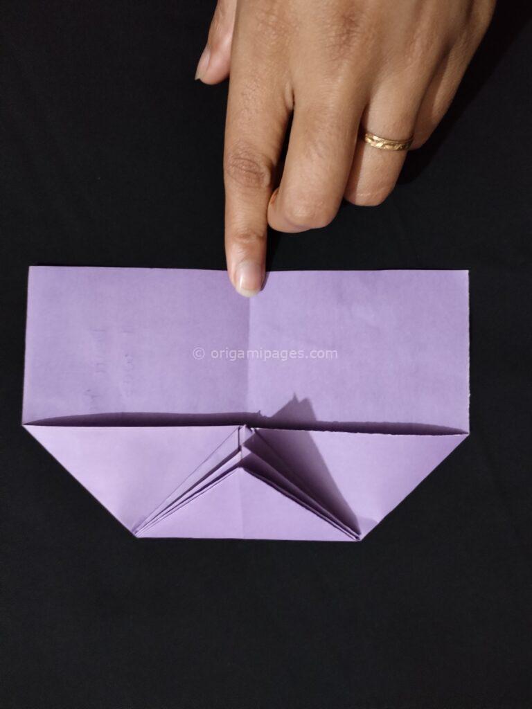 Swashbuckler paper airplane step:7a