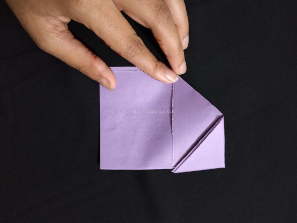 Swashbuckler paper airplane step: 7b