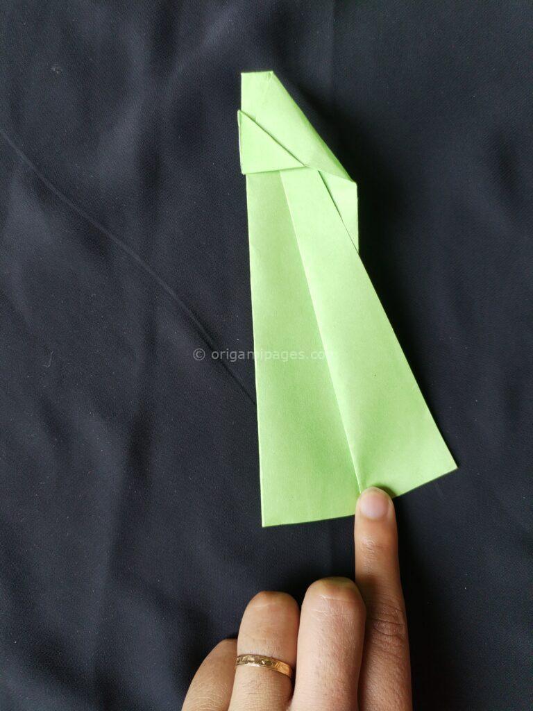 Headhunter Paper Airplane Step: 6b