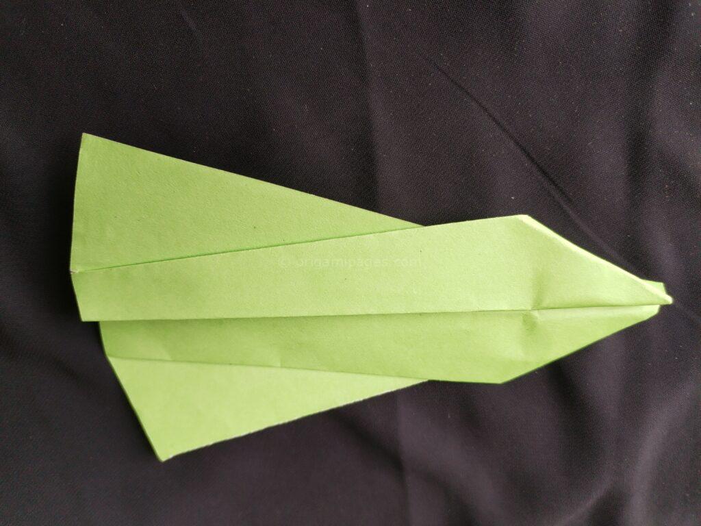 Headhunter Paper Airplane Step: 7a