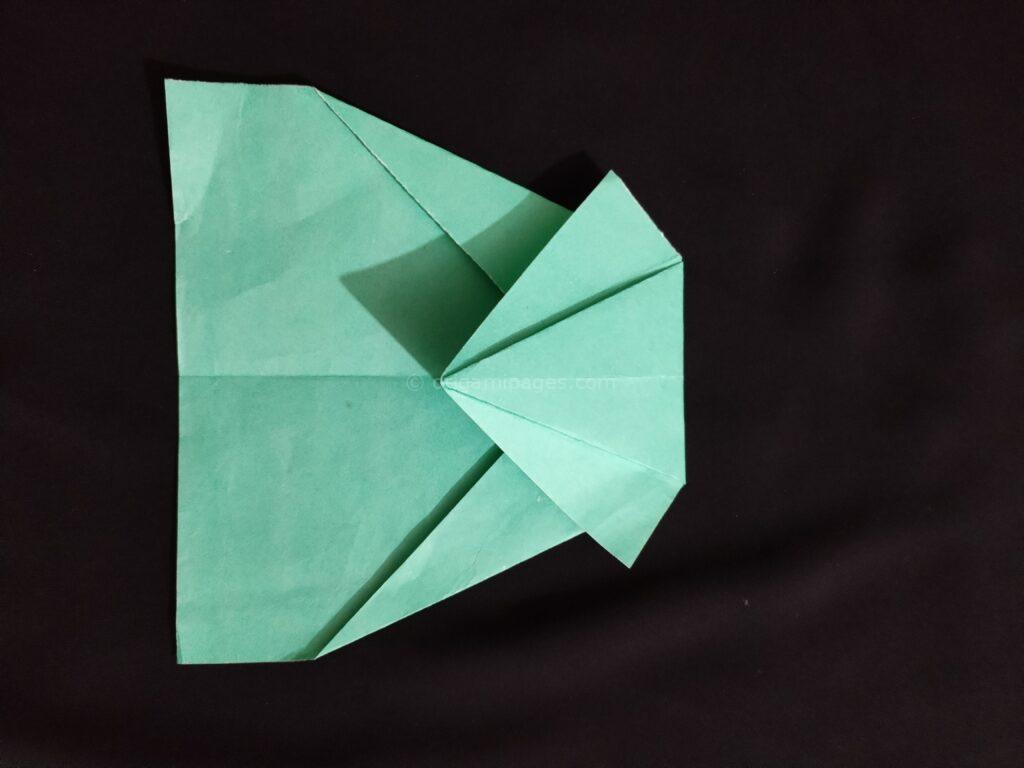 Infinity Arrow Paper Airplane Step: 5a