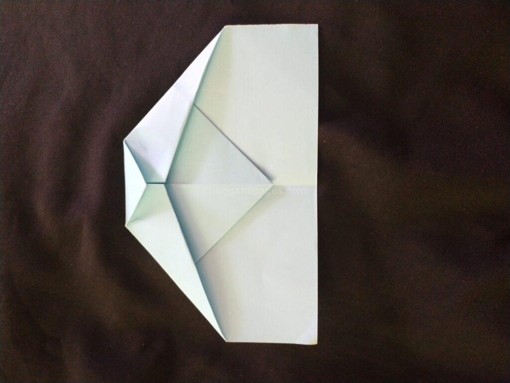 Professional paper airplane Step: 7a