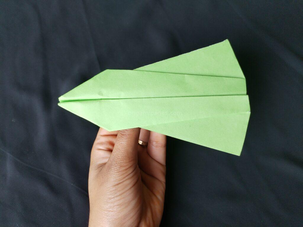 Headhunter Paper Airplane Step: 8a