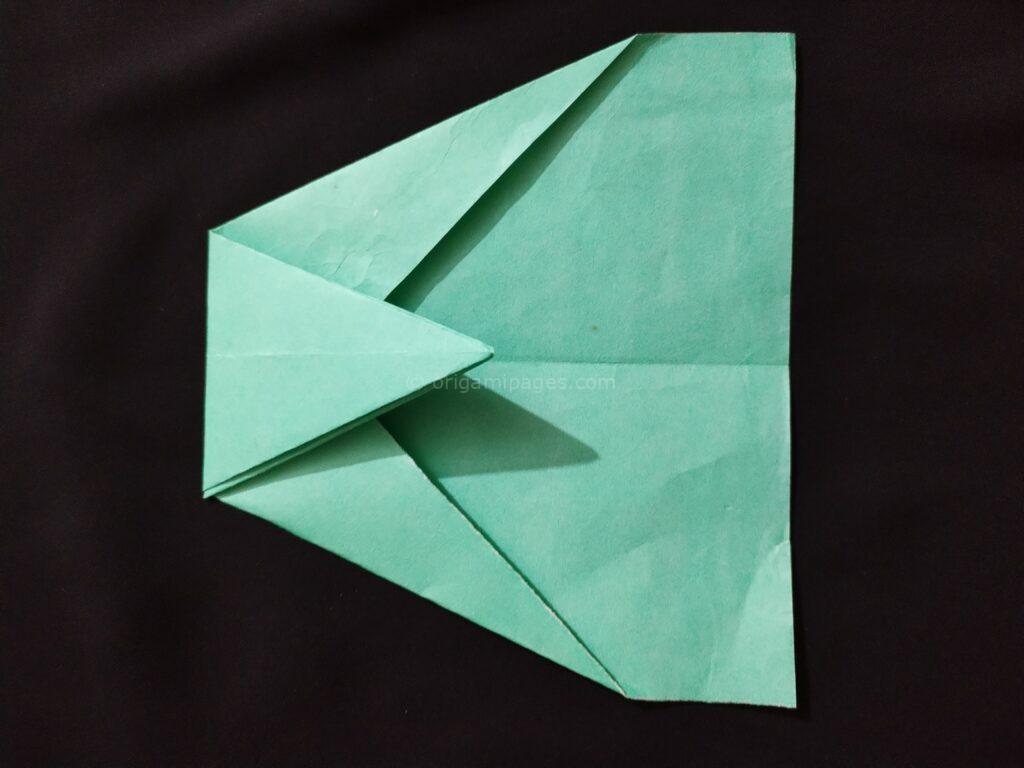 Infinity Arrow Paper Airplane Step: 6a