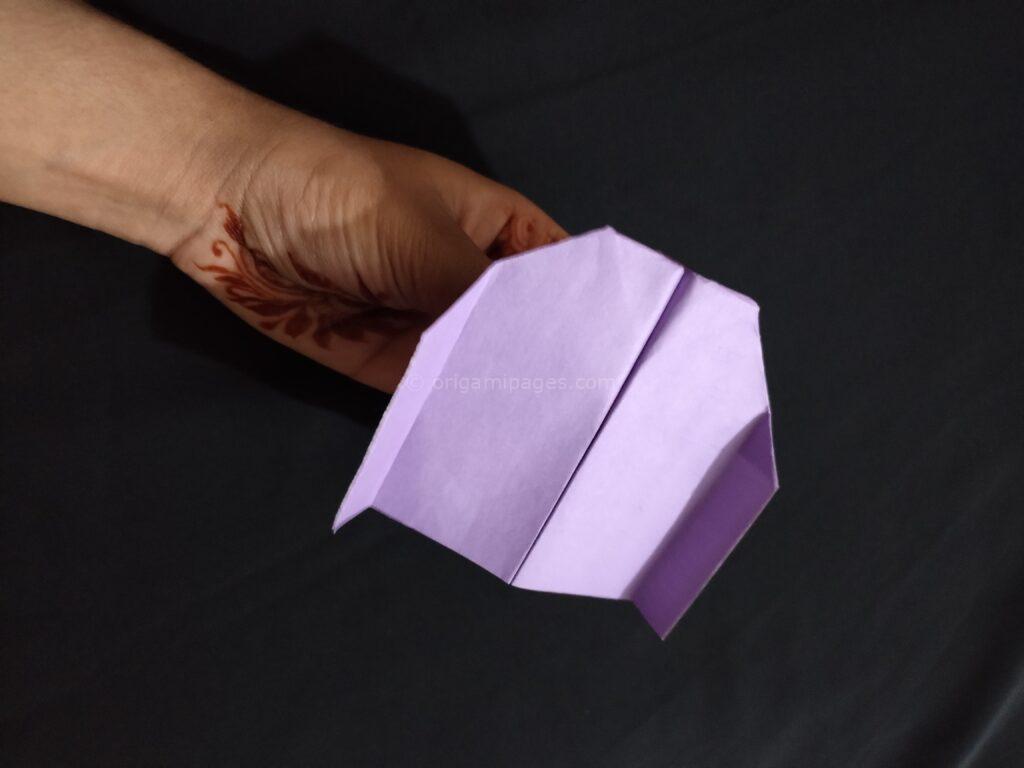 Swashbuckler paper airplane step: 9b