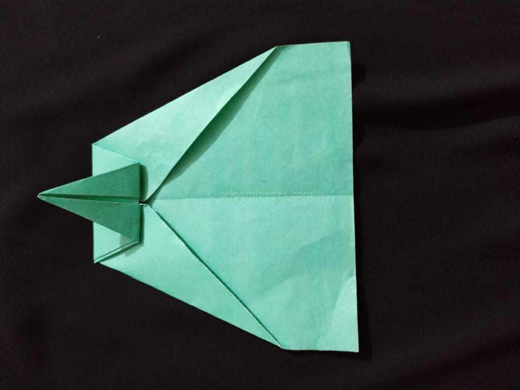 Infinity Arrow Paper Airplane Step: 6b