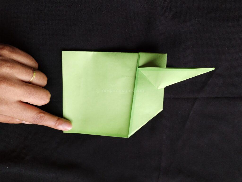 Star crusher paper airplane Step: 8c