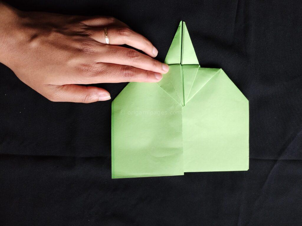 Star crusher paper airplane Step: 9a