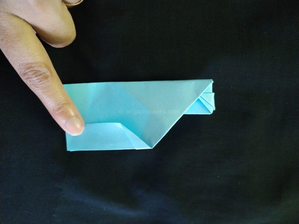 Professional paper airplane Step: 9c