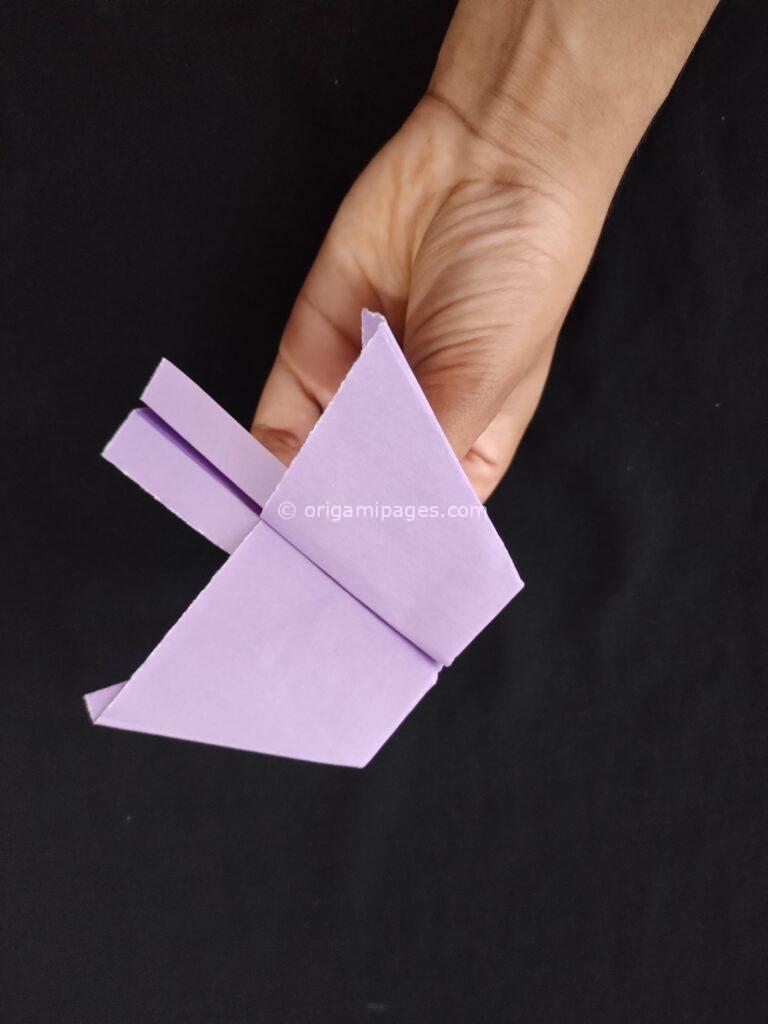 Pteroplane Paper Airplane Step: 11b / Final Step