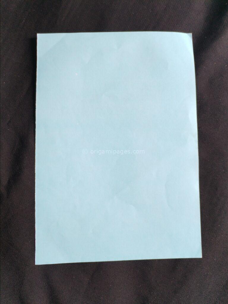 Uranus Arc III Paper Airplane Step: 1