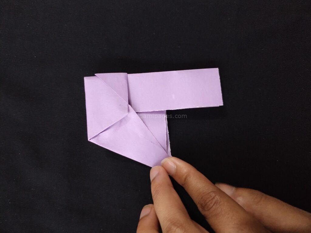 Pteroplane Paper Airplane Step: 10b