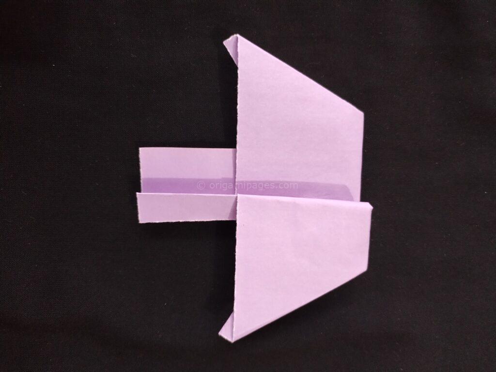 Pteroplane Paper Airplane Step: 10c