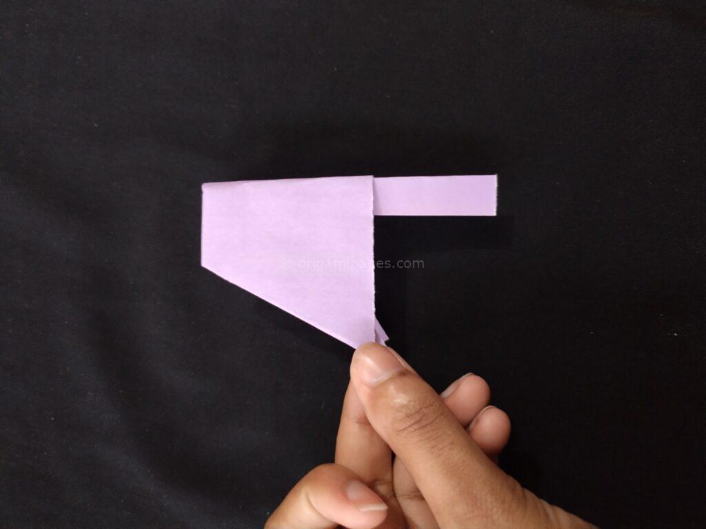 Pteroplane Paper Airplane Step: 10d