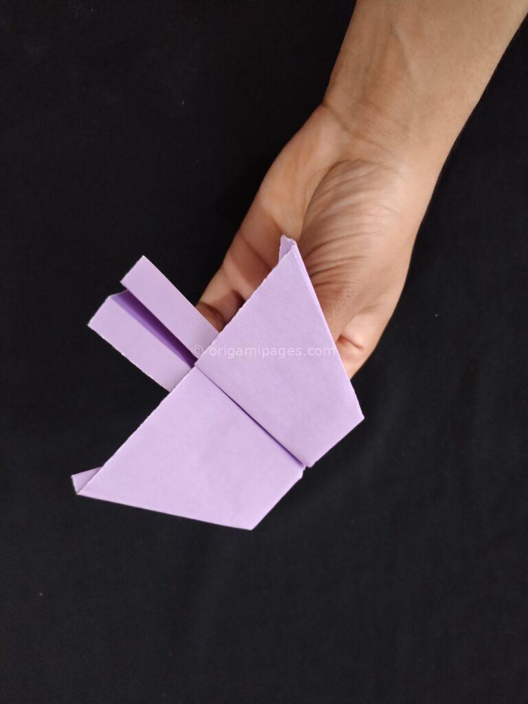 Pteroplane Paper Airplane Step: 11a