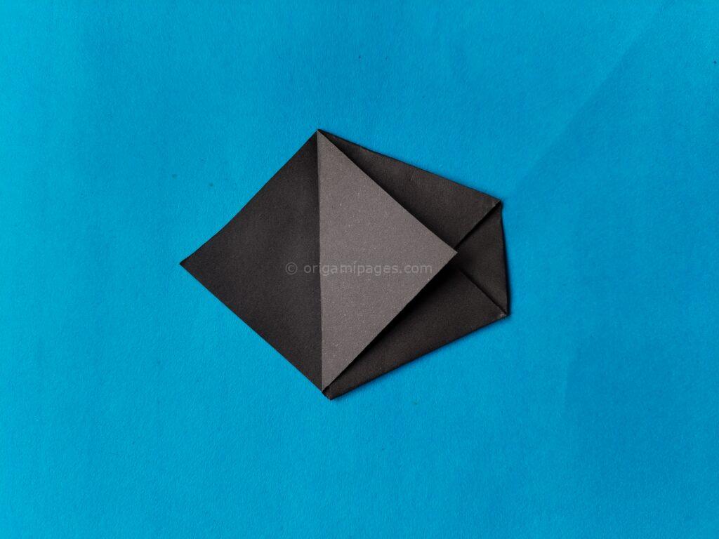 Origami Cup Step: 4a
