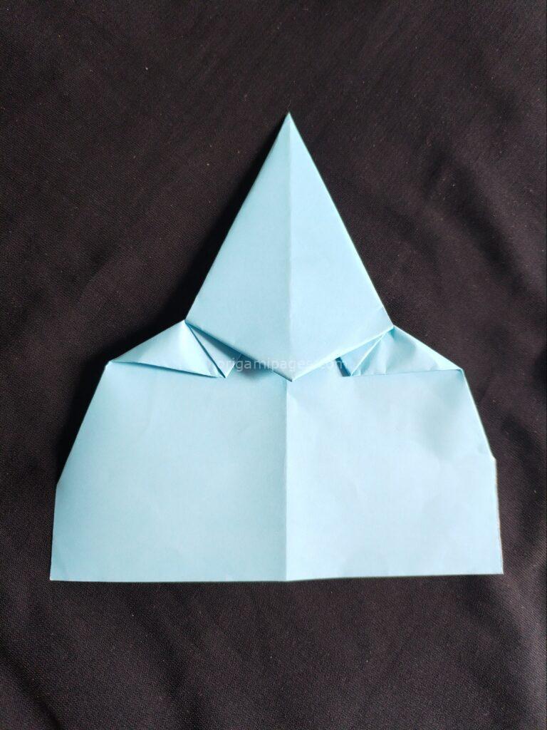 Uranus Arc III Paper Airplane Step: 6b