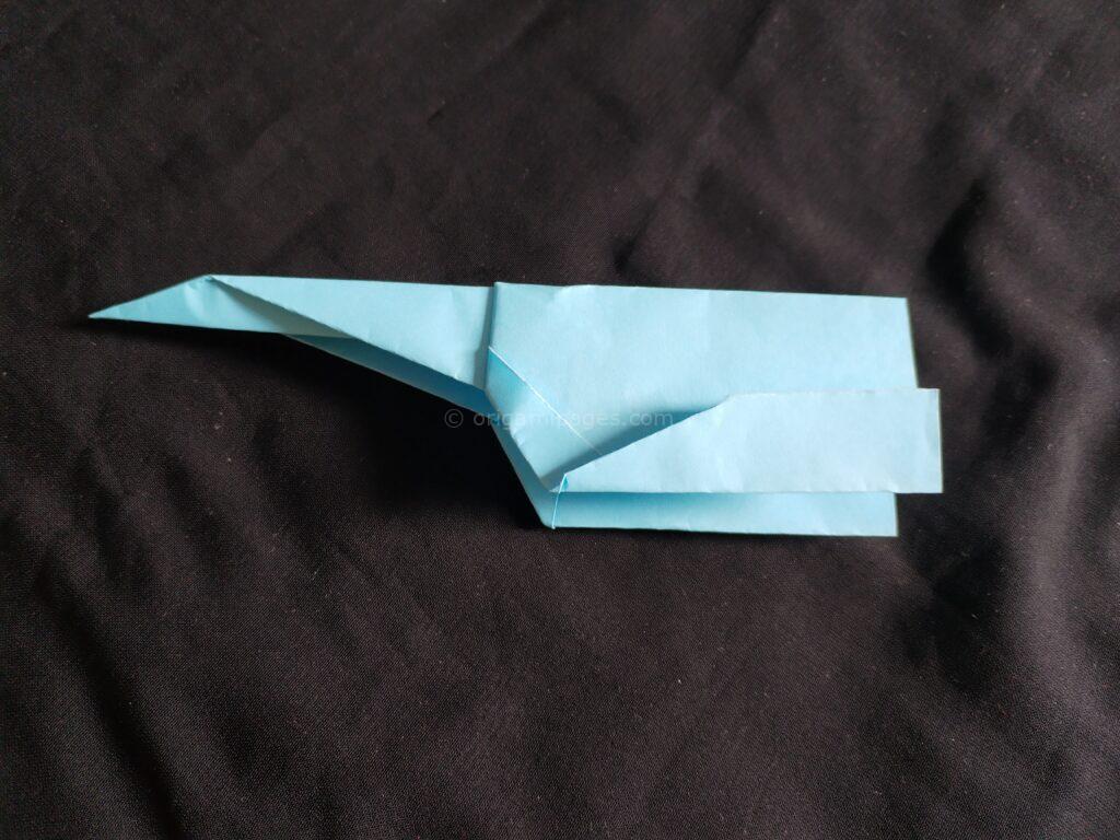Uranus Arc III Paper Airplane Step: 9