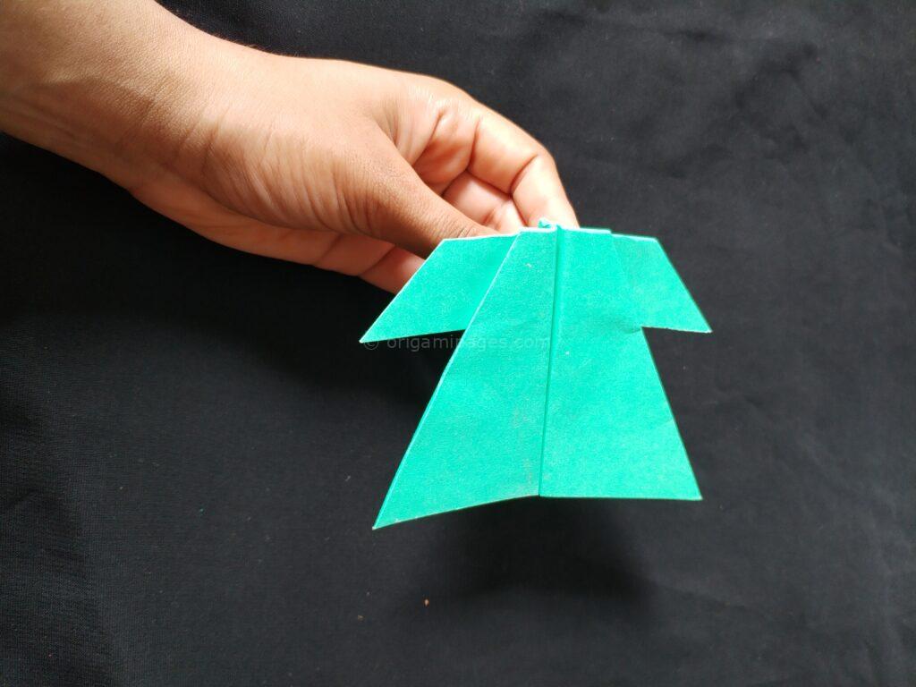 Flying Ninja Paper Airplane Step : 8