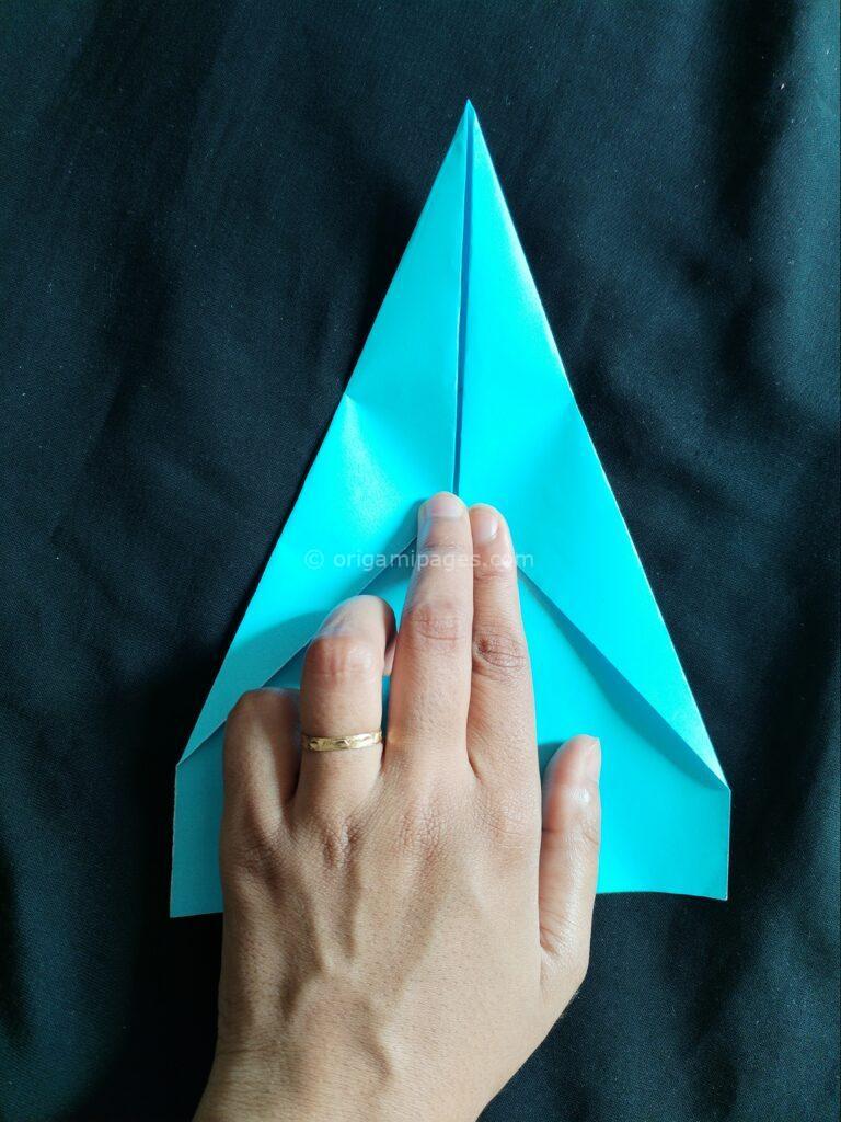 Uranus Arc III Paper Airplane Step: 3b