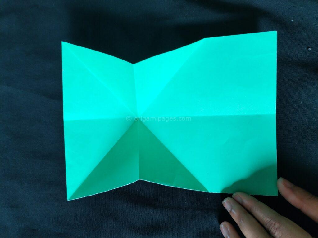 Flying Ninja Paper Airplane Step : 3b
