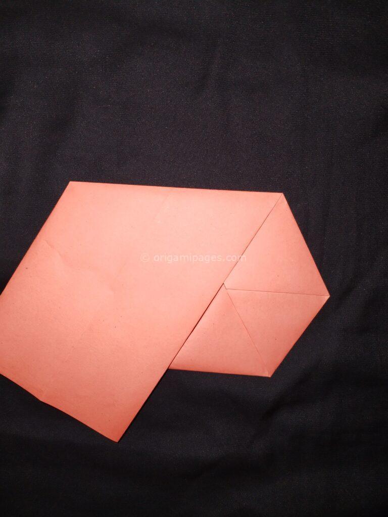 Origami Hexagonal Envelope Step: 5b