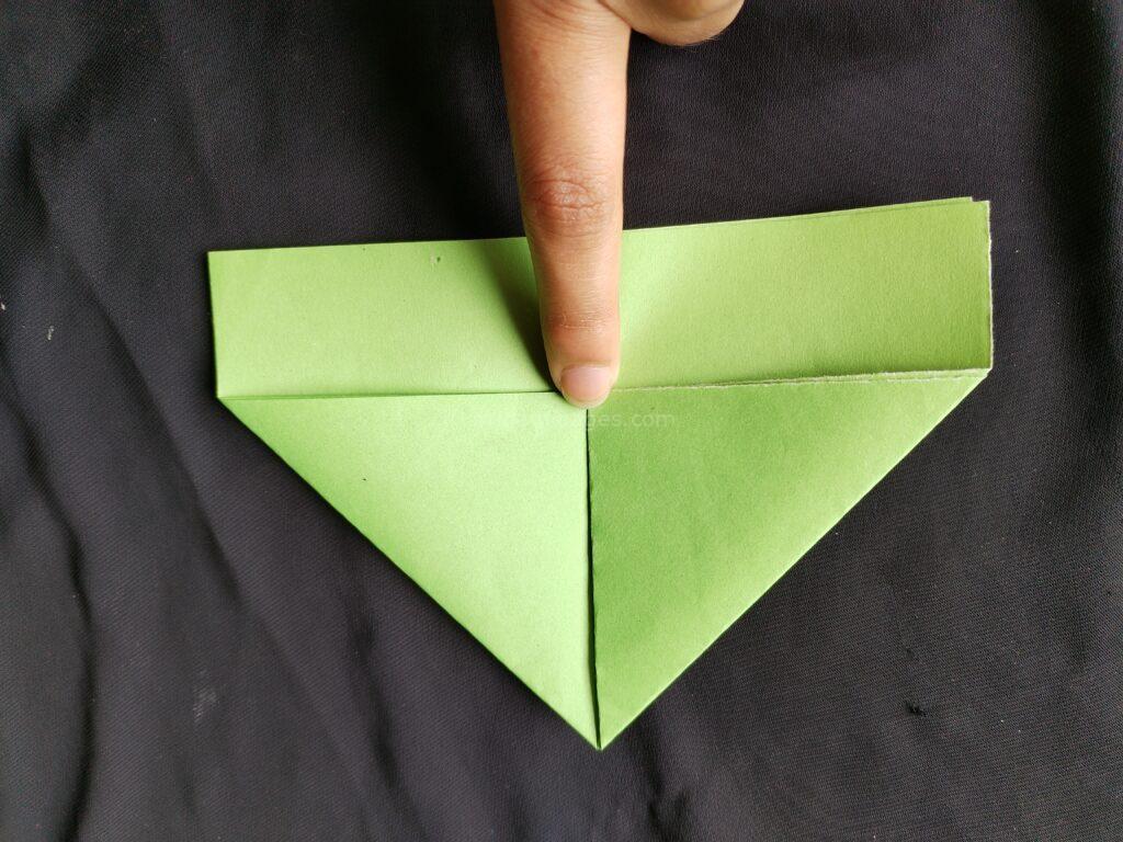 origami envelope box step: 3a