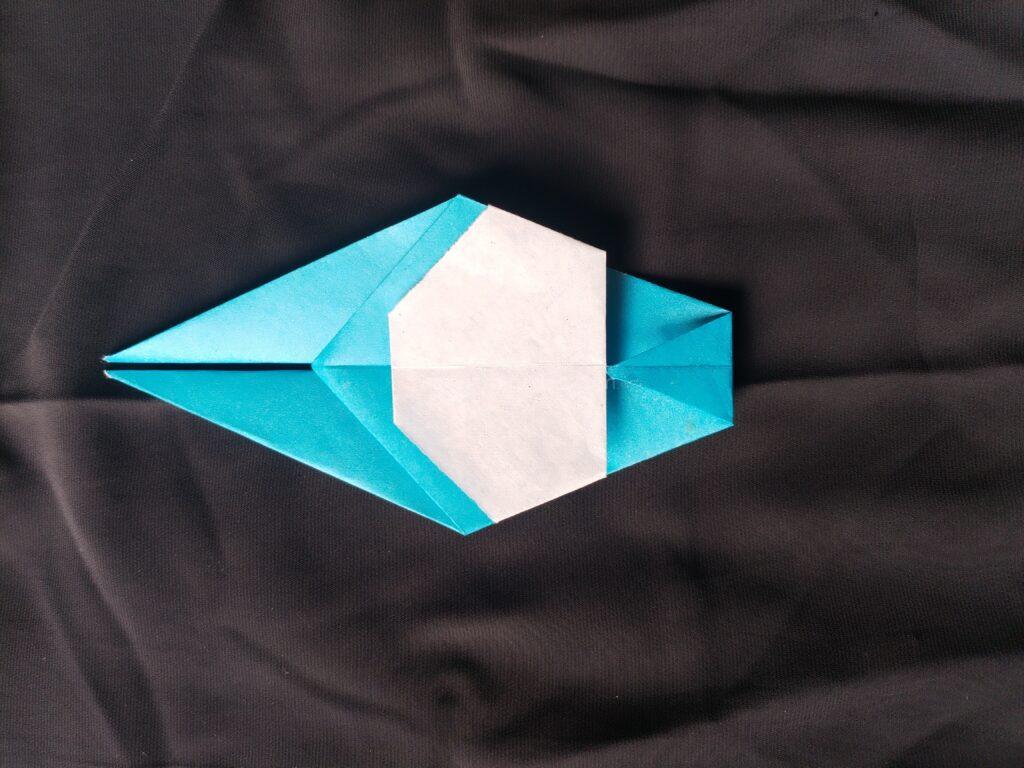 Origami Clock Step: 10c