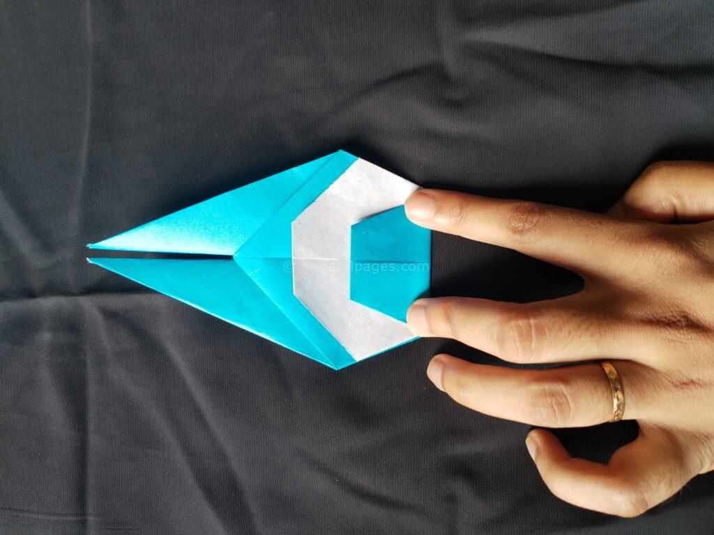 Origami Clock Step: 10d