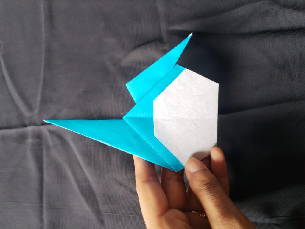 Origami Clock Step: 11a
