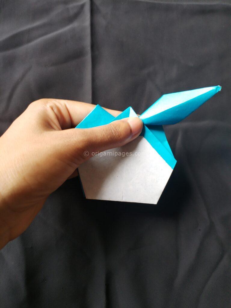 Origami Clock Step: 11b