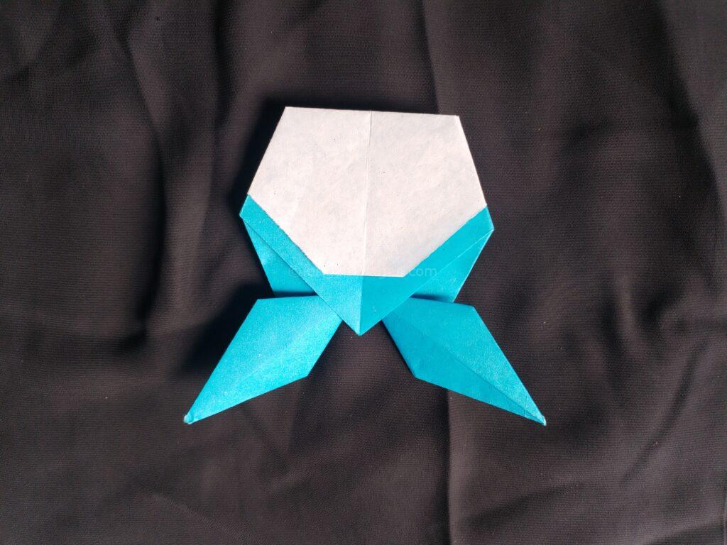 Origami Clock Step: 11c