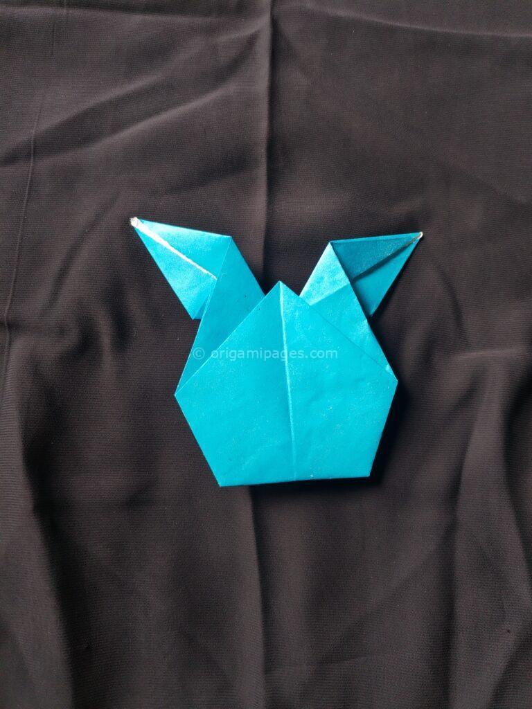 Origami Clock Step: 12a