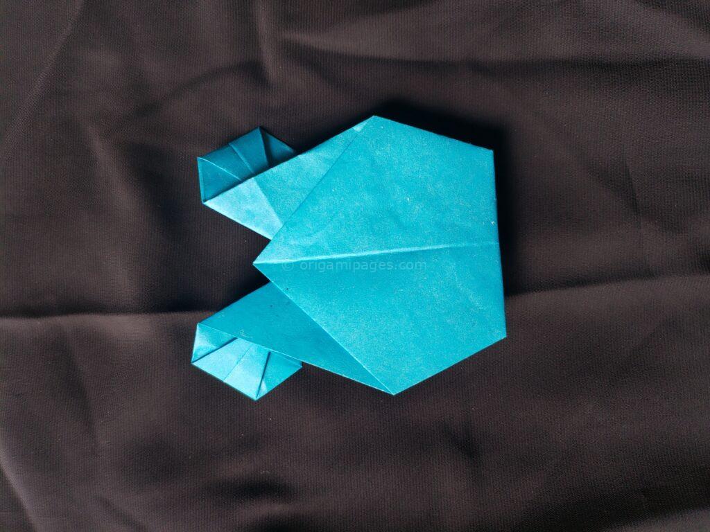 Origami Clock Step: 12b