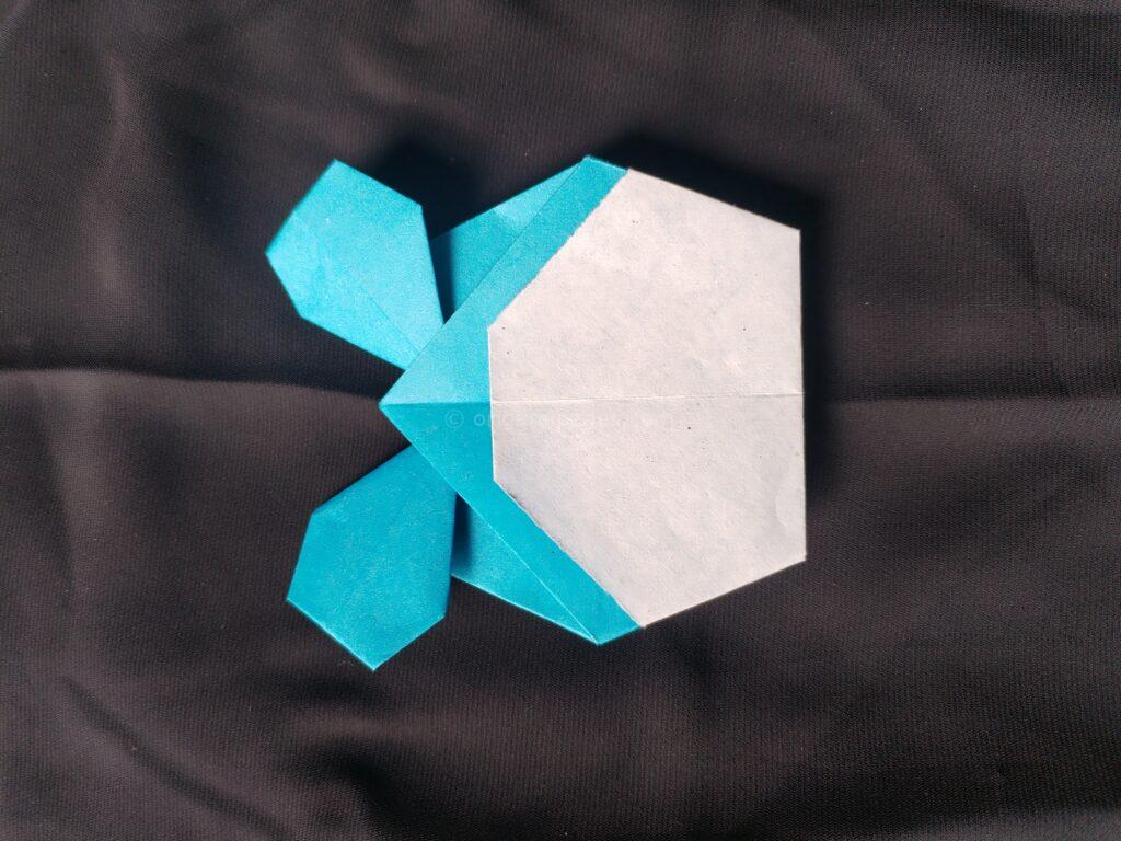 Origami Clock Step: 12c