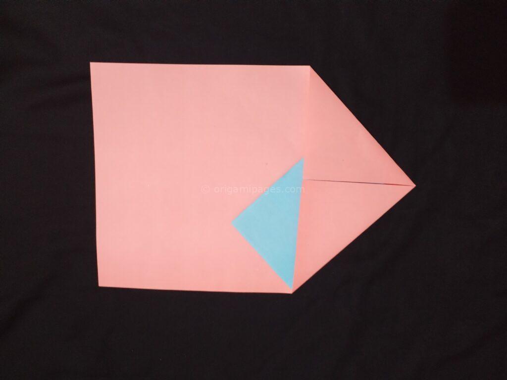 Origami Envelope Letterfold Step: 2a