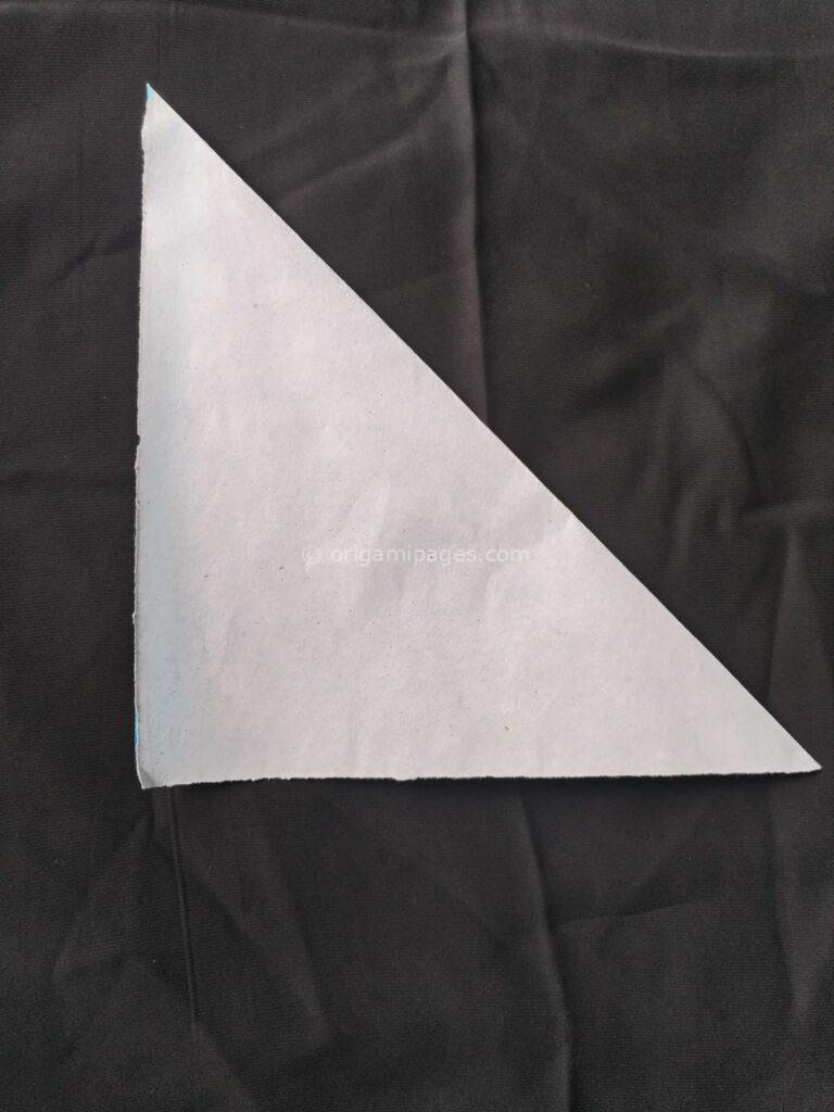 Origami Clock Step: 2a