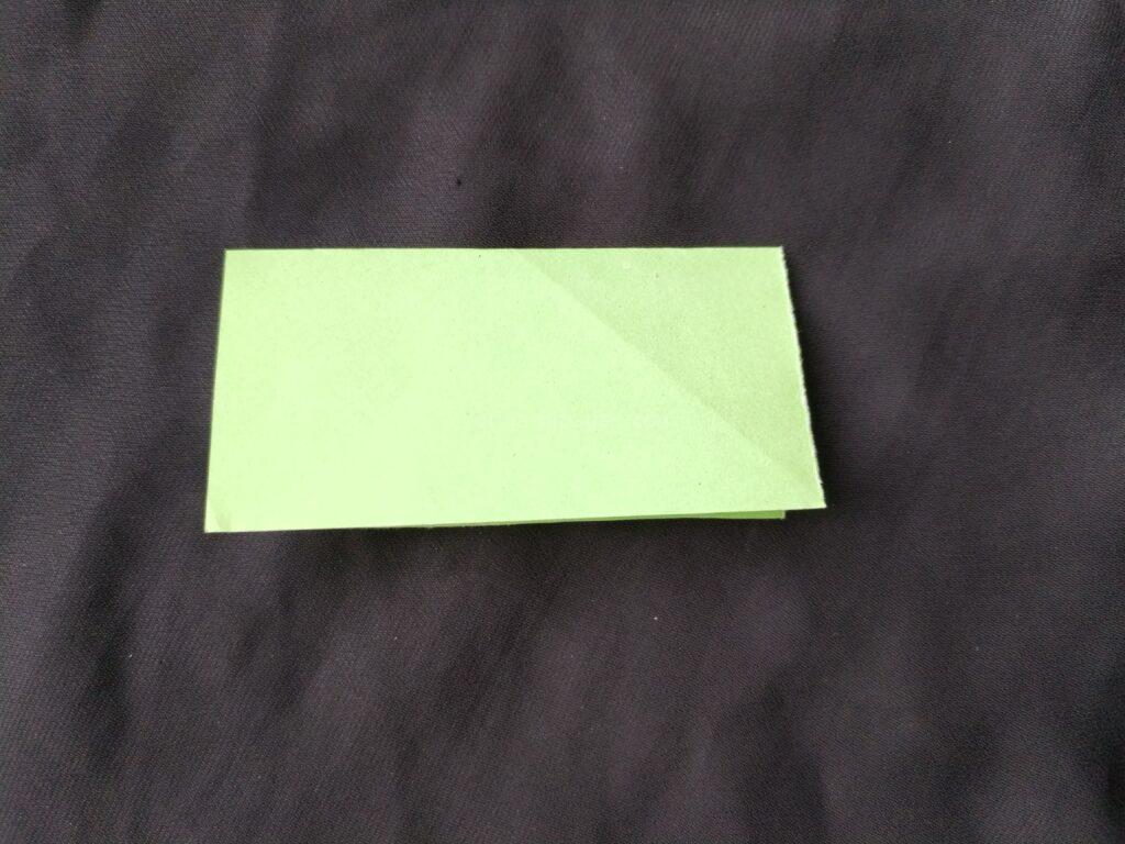 Origami Hat Step: 2a