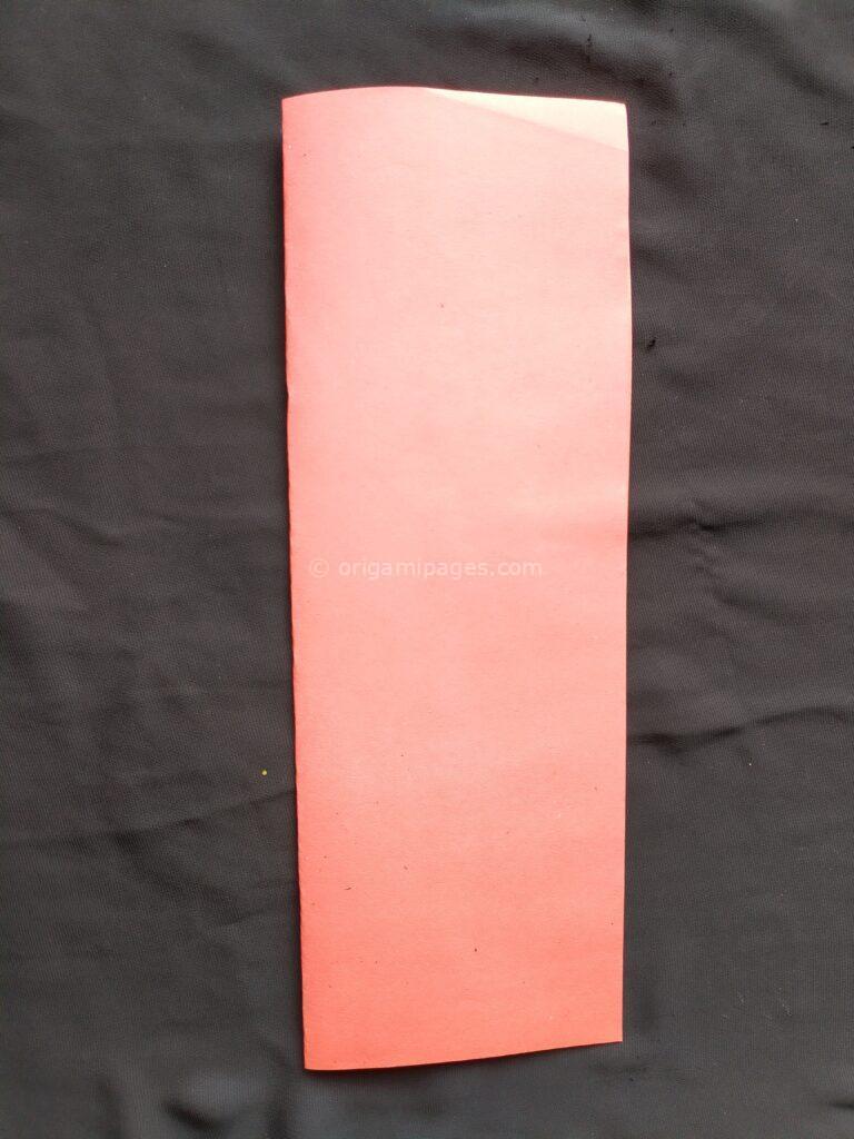 Origami Popup Envelope Box Step: 1b