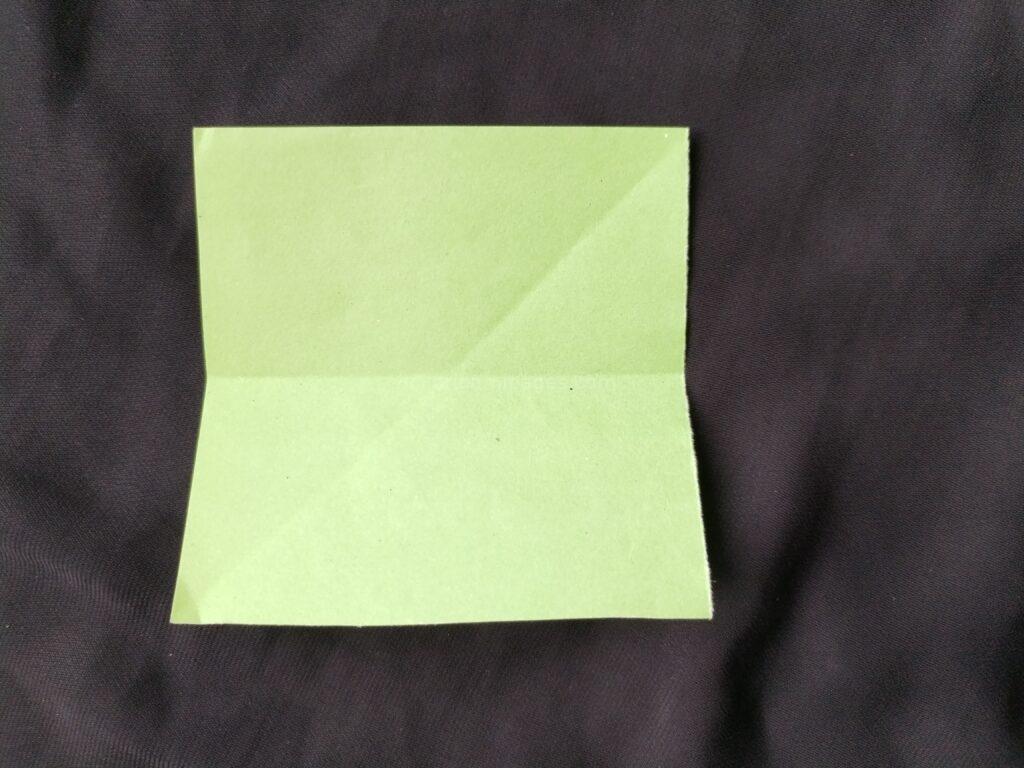 Origami Hat Step: 2b