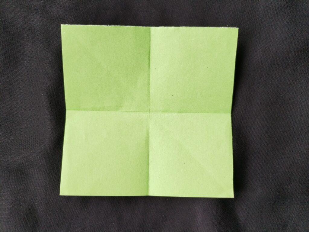 Origami Hat Step: 2d