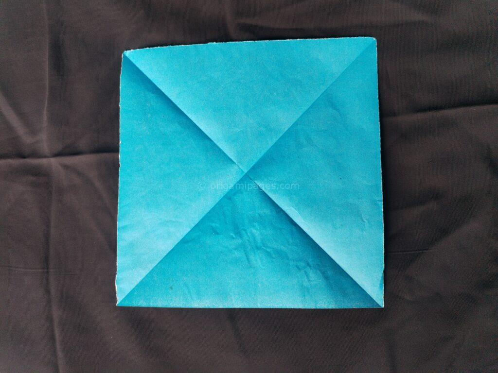Origami Clock Step: 2d