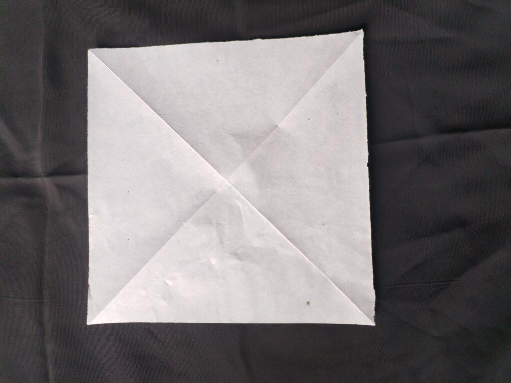 Origami Clock Step: 3a