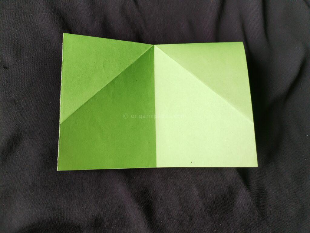 origami envelope box step: 3b